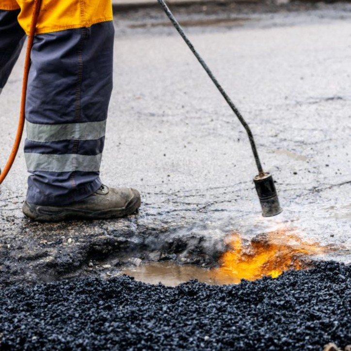 Road Patching & Crack Repair